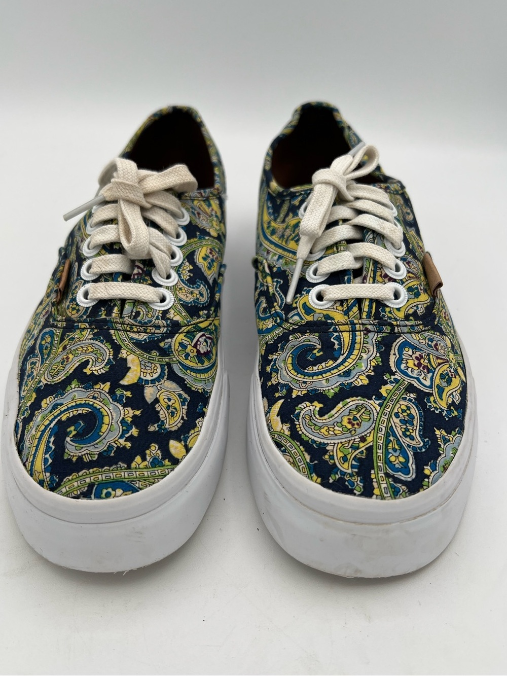 Vans Paisley Floral Canvas Sneakers Women’s 8 Men’s 6.5